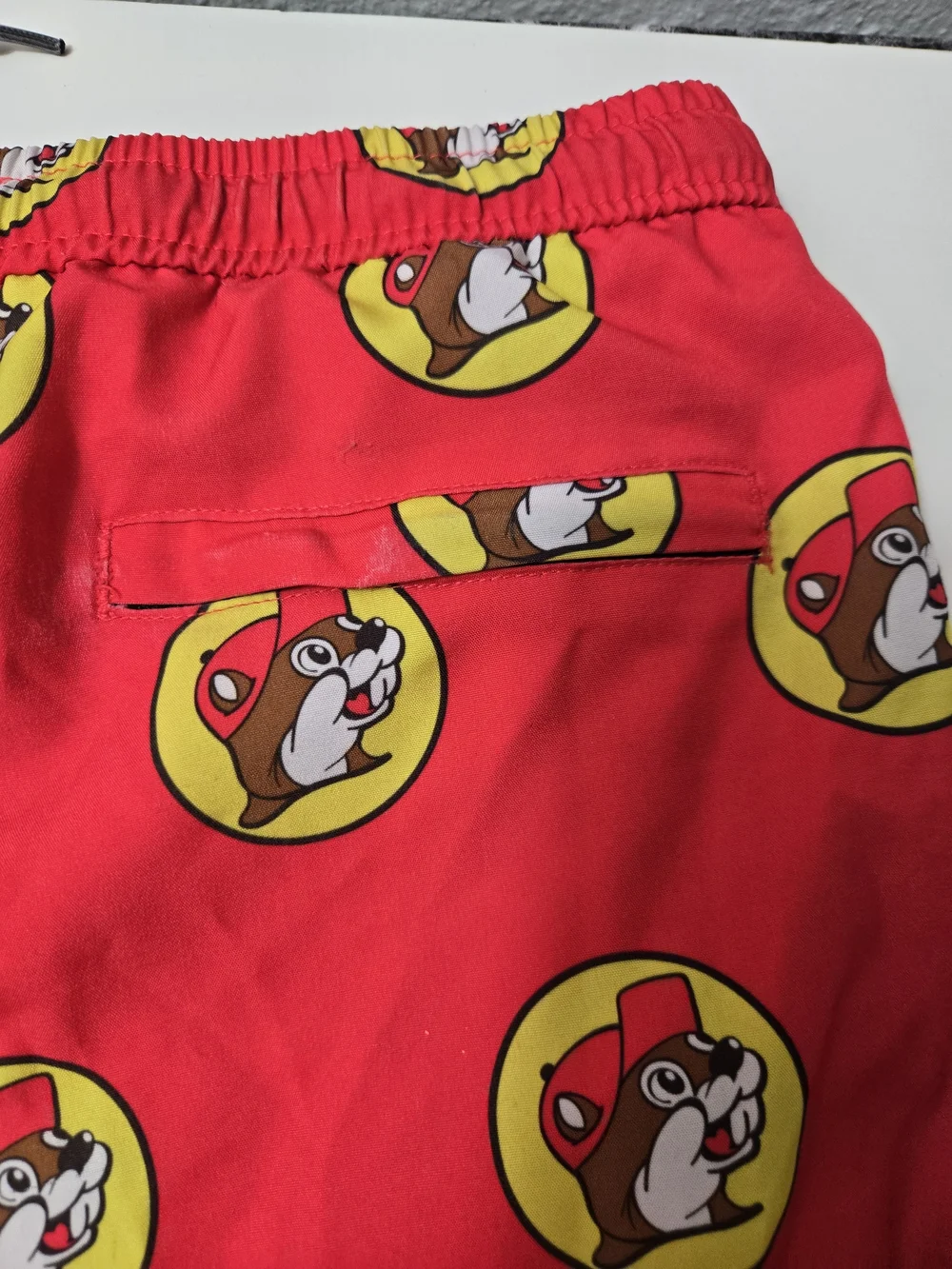 Bucee's Logo Swim Trunks - Size YL